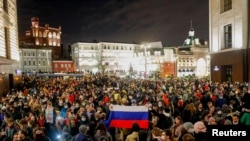 Protest podrške Alekseju Navaljnom u Moskvi, 21. april