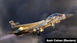 طیاره جت نیروهای اسرائیلی.