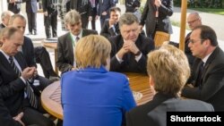 The meeting between representatives of Ukraine, Russia, France, and Germany will be held as part of a four-way process known as the Normandy Format. (file photo)