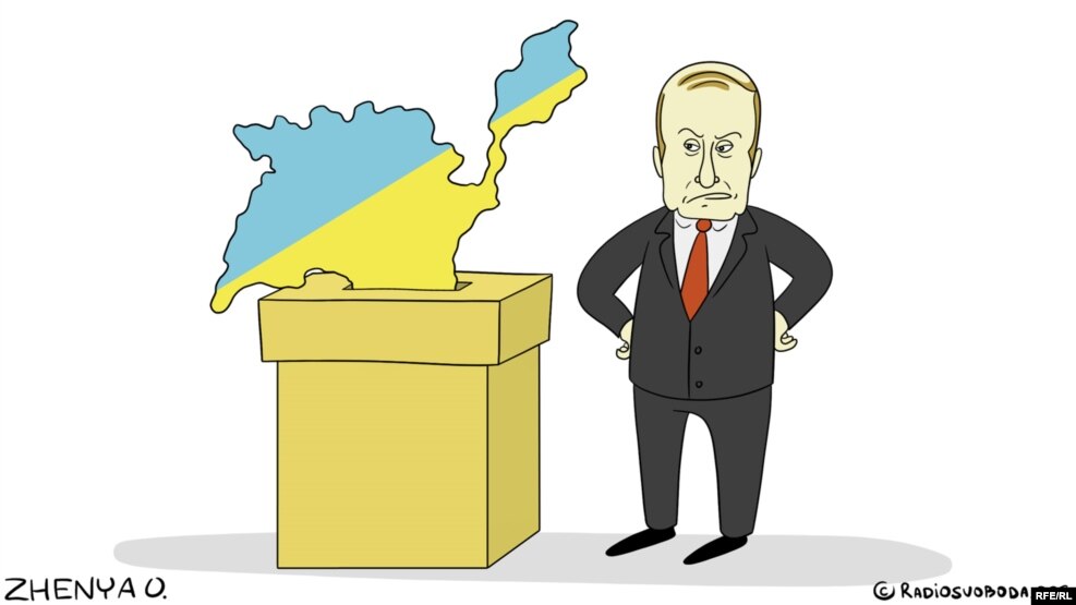 Знаковые события Крыма – в карикатурах Сергея Ёлкина 