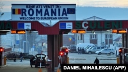 Vama Sculeni, România.