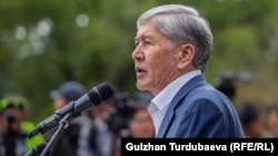 Former Kyrgyz President Almazbek Atambayev