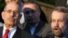 Austria,Iran's top nuclear negotiator Ali Larijani, right and Director General of the International Atomic Energy Agency, IAEA, Mohamed ElBaradei, during a news conference after their meeting on Friday, June 22, 2007 at Vienna's International Center.