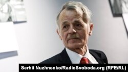 Мустафа Джемилев, Қырым татарларының жетекшісі.