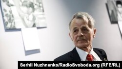 Народный депутат Украины, лидер крымскотатарского народа Мустафа Джемилев