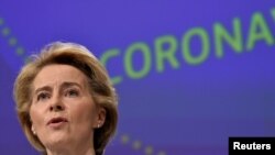 Președinta Comisiei Europene, Ursula von der Leyen