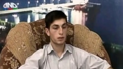 Azerbaijan -- Armenian captive Manvel Saribekian is paraded on Azerbaijani TV, 17Sep2010