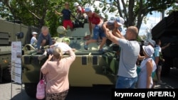 Виставка російської військової техніки в Севастополі 29 червня 2019 року