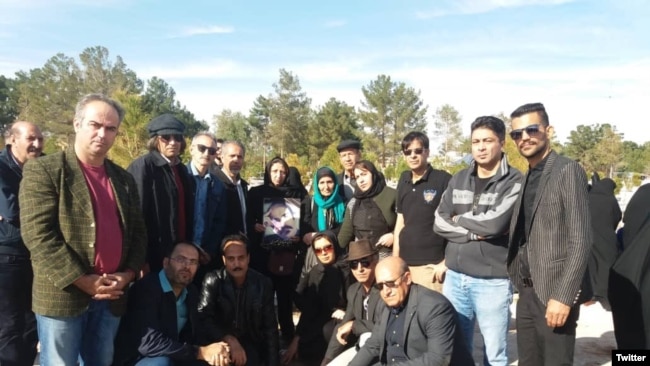 Friends and family gathered at the funeral of Vahid Sayadi-Nassiri, a human rights activist who the Iranian regime arbitrarily detained and who died in prison.