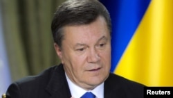 Украина президенті Виктор Янукович. Киев, 26 қараша 2013 жыл.