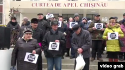 Протест в Кишиневе Движения профессионалов «Speranţa-Надежда»