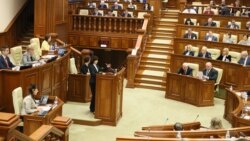 Майя Санду в парламенте, 12 ноября