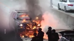 په لاس اينجلس کې پر کډوالو د چاپو خلاف مظاهرې دوام لري
