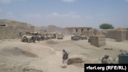 An Afghan army operation in Faryab on July 25.