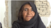 Afghanistan - Farah Province - displaced person Nazanin - screen grab