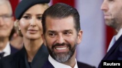 Donald Trump Jr. a fost ieri în România, parte a unui turneu în Europa de Est.