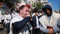 Around 30,000 Hasidic Jewish Pilgrims Celebrate Rosh Hashanah In Ukraine