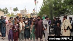 د ارزګان د شهیدانو او معلولینو وارثان 