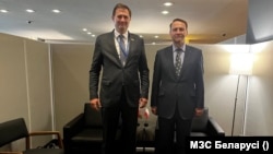 Сустрэча Максіма Рыжанкова і Радаслава Сікорскі. Нью-Ёрк, 23 верасьня 2026 года