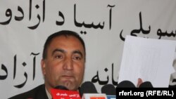 ضیا بومیا رییس انجمن آزاد خبرنگاران جنوب آسیا در افغانستان