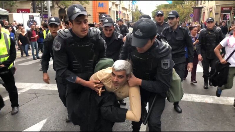 Bakuwdaky protestlerde onlarça aktiwist tussag edildi