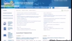 Нашри хабарҳо бо забони тоҷикӣ дар сомонаи ВУХ-и Узбeкистон