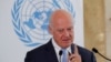 UN Syria envoy Staffan de Mistura