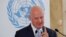 UN Syria envoy Staffan de Mistura