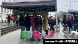 Jaćimović je započeo štrajk glađu zbog, kako je naveo, pritisaka koje trpi zbog podrške antivladinim protestima, 10. novembar 2025.