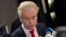 Politicianul olandez de extremă dreapta și liderul partidului PVV, Geert Wilders,