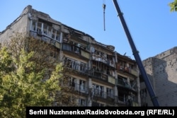 Последствия российского удара по Киеву в ночь на 20 августа