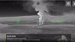 Скриншот відео СБС ЗСУ (Глибокий Яр). 15 квітня 2026 року