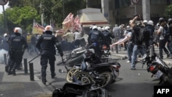 Protesti u Grčkoj, maj 2010.