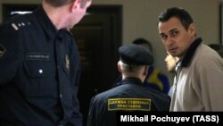 Oleh Sențov dipă arestarea sa în 2014