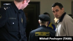 Oleh Sențov dipă arestarea sa în 2014