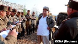 Севернокорејскиот лидер Ким Џонг Ун 