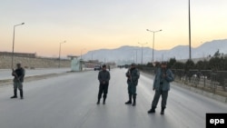 Сили безпеки Афганістану перекрили дорогу до парламенту після двох вибухів, Кабул, 10 січня 2017 року