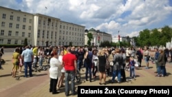 Пратэсты супраць акумулятарнага завода ў Берасьці, архіўнае фота