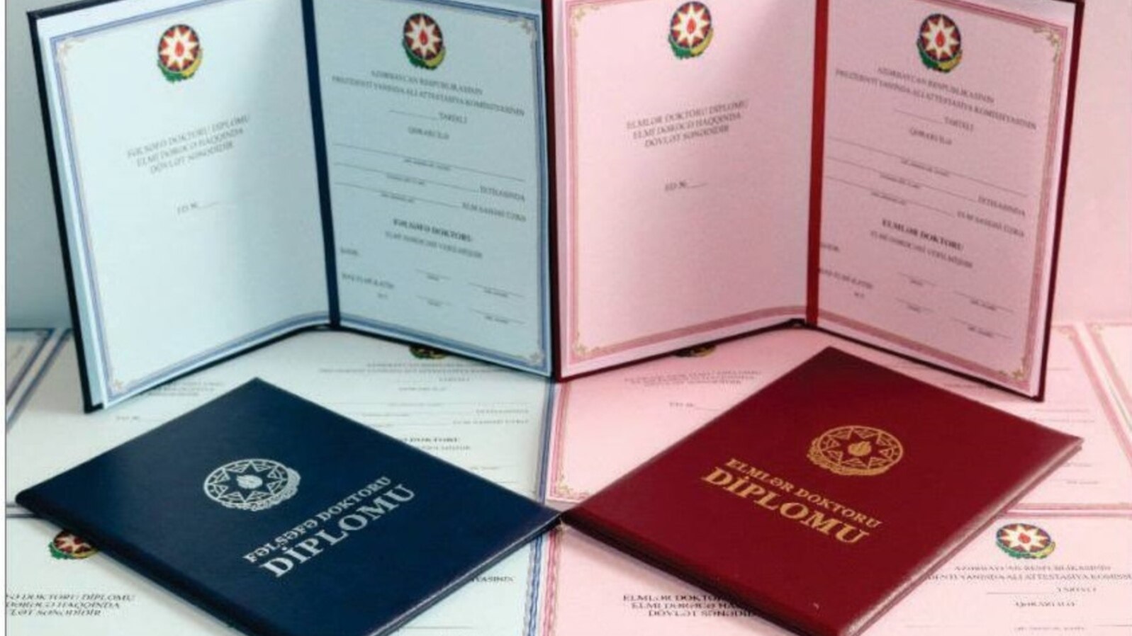 Elmi dərəcə diplomları 