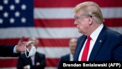 ԱՄՆ - Նախագահ Դոնալդ Թրամփը Honeywell International գործարանում, Ֆյոնիքս, 5-ը մայիսի, 2020թ.