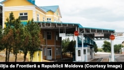 Punctul comun de trecere a frontierei moldo-ucrainene Giurgiulești-Reni înainte de invazia pe scară largă a Rusiei în Ucraina.