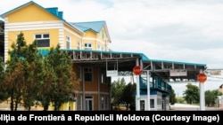 Punctul de trecere a frontierei Giurgiulești-Reni. Imagine generică