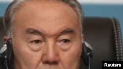 Kazakh President Nursultan Nazarbaev