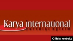 "Karya International" bilim kompaniýasynyň websahypasyndan bir bölek.