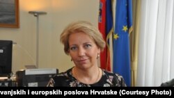 Архивска фотографија- хрватската државна секретарка Андреја Метелко- Згомбиќ рече дека денешниот состанок е првиот чекор