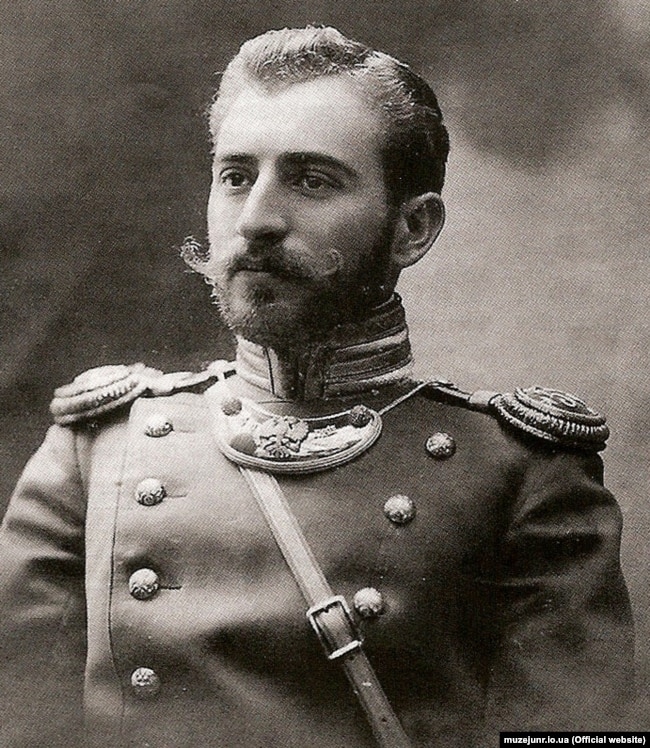 Український військовий діяч, полковник Армії УНР Петро Болбочан (1883–1919) у молоді роки