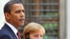 U.S. President Barack Obama and German Chancellor Angela Merkel at a meeting in Dresden on June 5.