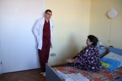 Олег Дуда і його пацієнтка