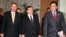 Turski premijer Rečep Erdogan, predsjednik Evropske komisije Barozo, gruzijski predsjednik Sakašvili dolaze na potpisivanje sporazuma o plinovodu Nabucco