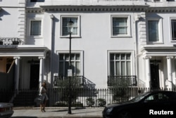 An address listed as belonging to Zamira Hajiyeva in the Mayfair district of London